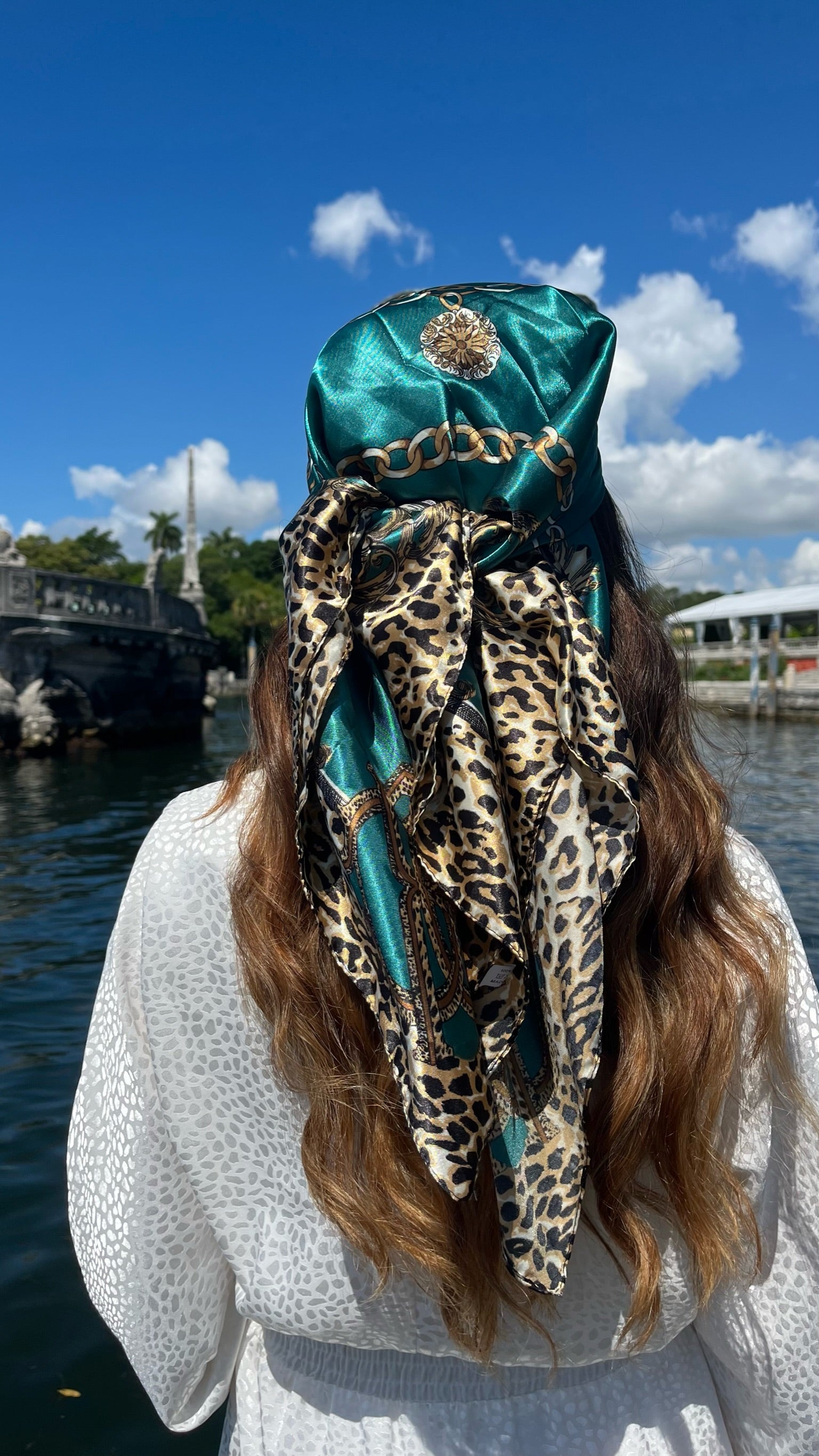 Silk Collection- Emerald Green Chain