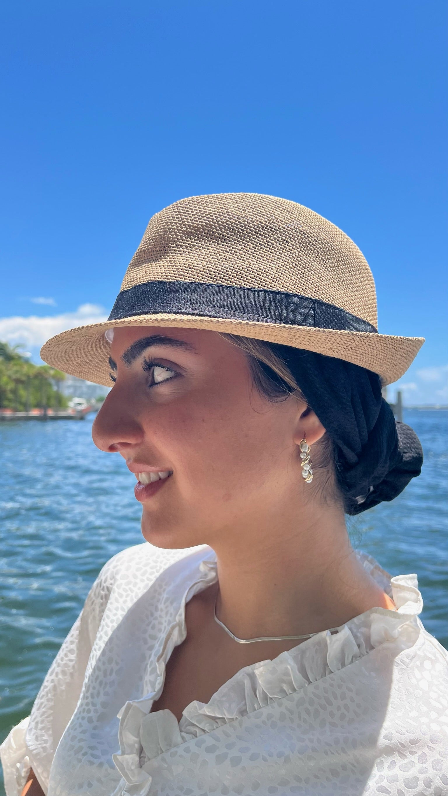 Full Coverage Fedora- Light Brown