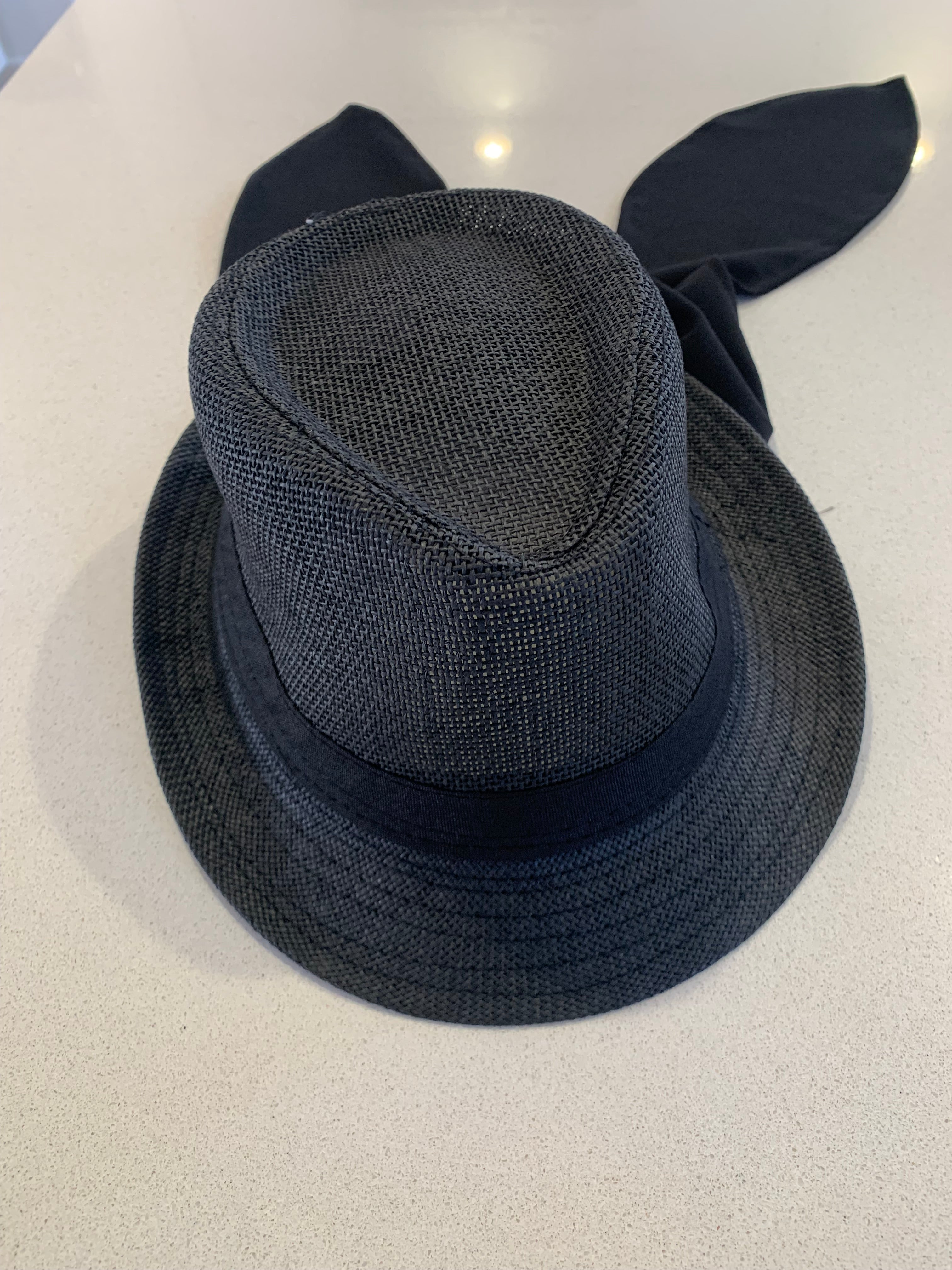 Full Coverage Fedora- Black