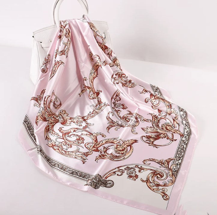 DT Silk Collection- Pink Historian Print