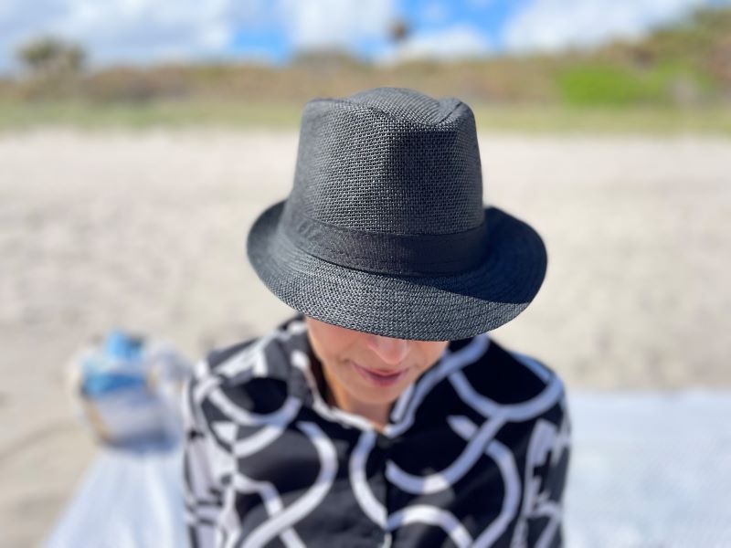 Black Fedora Hat